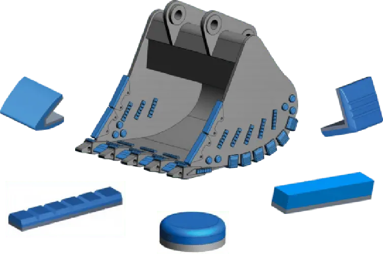 Bimetallic-Wear-Parts