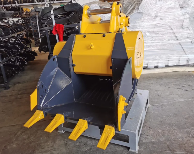 Terra Grip Crusher Bucket for Excavator 10-50 ton