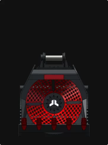 Terra Grip Rotary screening bucket