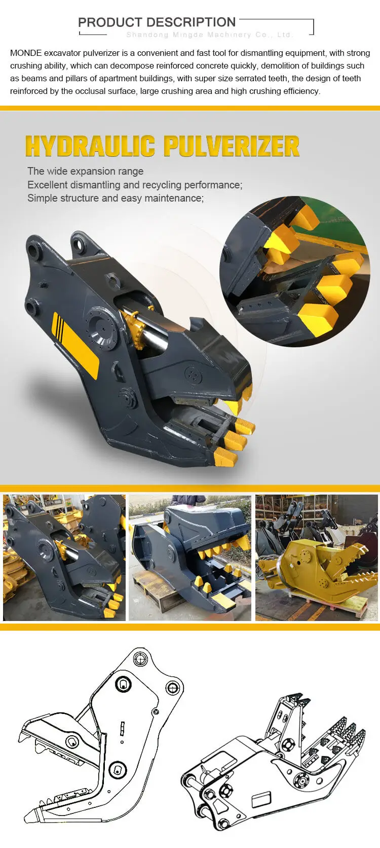 Terra Grip Concrete Pulverizer
